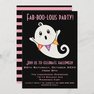 FABOOLOUS HALLLOWEEN PARTIJ KAART
