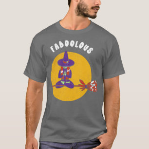 Faboolous Halloween Heks Funny Party T-shirt Scary