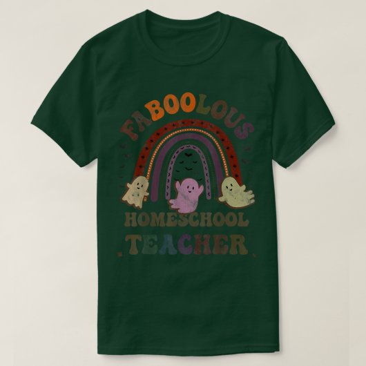 FaBOOlous HOMESCHOOL-TEACHERkostuum T-shirt (Design voorkant)