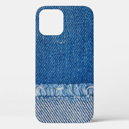 Fabric Blue Jeans Background, Denim texture Case-Mate iPhone Case (Achterkant)