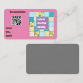 Fabric Crafter Visitekaartje (Voorkant / Achterkant)