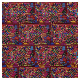 Fabric - Panama Birds Stof
