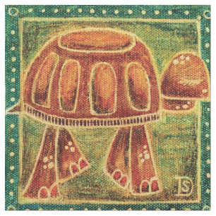 Fabric, woestijnschildpad stof