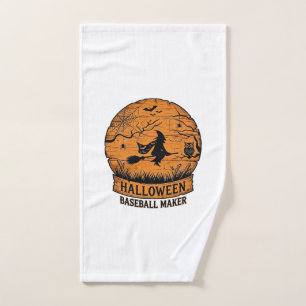 Fabricant de baseball Halloween Sorcière volante L