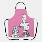 Fabricant de gâteaux décorant tablier de gâteau gé (Recto)