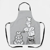 Fabricant de gâteaux décorant tablier de gâteau gé (Recto)