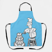 Fabricant de gâteaux décorant tablier de gâteau gé (Recto)