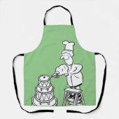 Fabricant de gâteaux décorant tablier de gâteau gé (Recto)