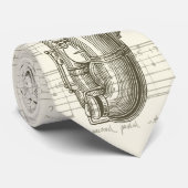 Fabricants de musique Saxophone Design cravate (Roulé)