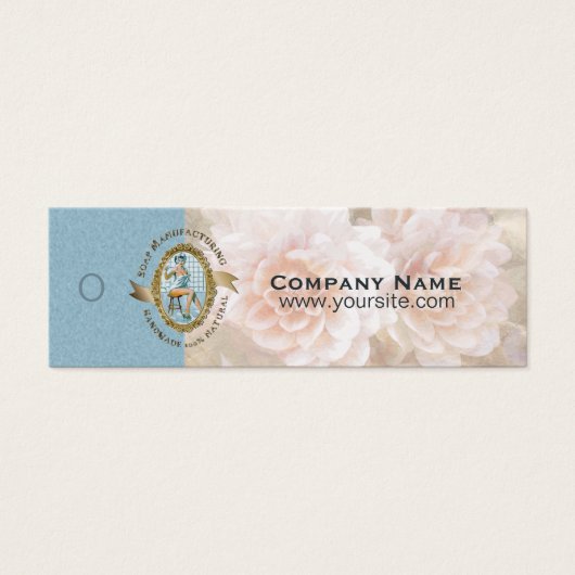 Fabrication de savon - étiquette de prix des march (Devant)