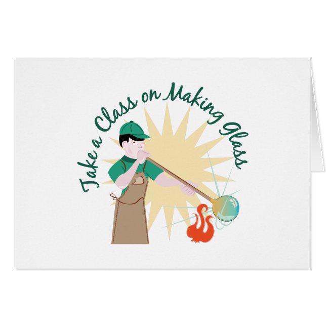 Fabrication du verre (Devant horizontal)