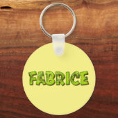 Fabrice Name Kiwi Design Porte-clés (Recto)