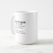 Fabricologiste Mug, Cadeau de courge, Mug de café  (Devant gauche)