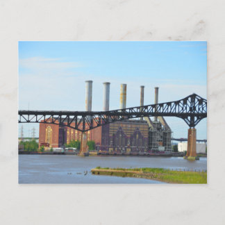 Fabriek achter het Briefkaart Bridge