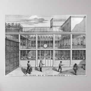 Fabriek voor patronen voor geweren, Usine Chaudun Poster