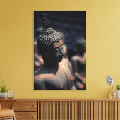 Fabrieks Boeddha Beelden Canvas Afdruk (Insitu (Woonkamer))