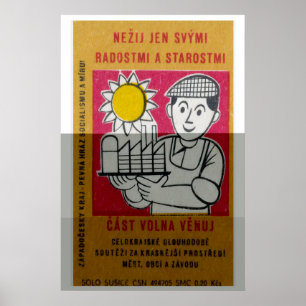 Fabrieksarbeider - Luciferdoosje Print - Esthetisc