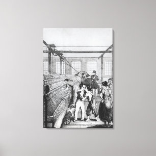 Fabrieksmatige kinderen, of de liefde veroverde an canvas afdruk