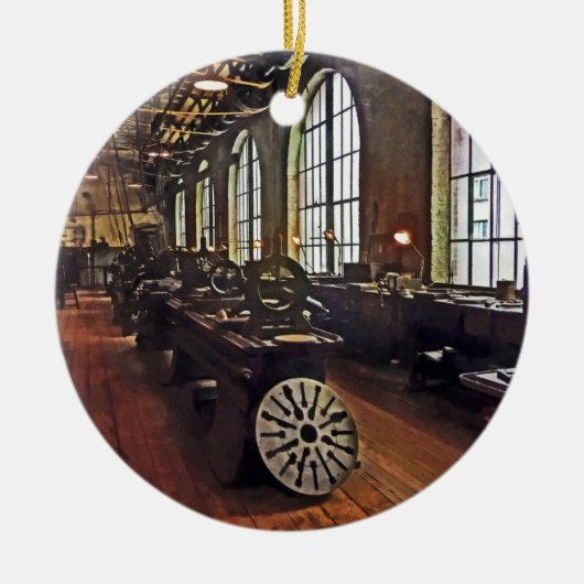 Fabrieksmatige machine keramisch ornament (Voorkant)