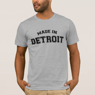 Fabriqué à Detroit T-Shirt City né