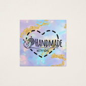 Fabriqué à la main avec amour - opal or merci pour (Devant)