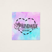 Fabriqué à la main avec amour - petite entreprise (Devant)