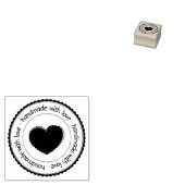 Fabriqué à la main avec amour tampon professionnel (Tamponné)