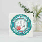 Fabriqué à la main avec la carte Love (Debout devant)