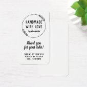 Fabriqué à la main avec le Merci de serrure Doodle (Bureau)