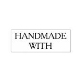 Fabriqué à la main avec tampon en caoutchouc, fabr (Impression)