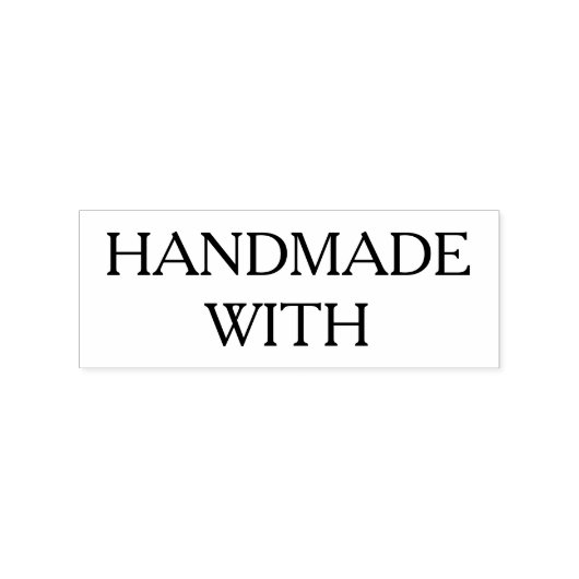 Fabriqué à la main avec tampon en caoutchouc, fabr (Impression)