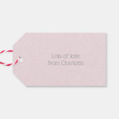 Fabriqué à la main par bouton couture étiquette ca (Dos Horizontal)