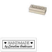 Fabriqué à la main par le nom personnalisé tampon  (Tamponné)