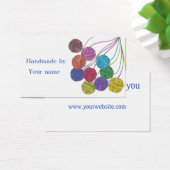 Fabriqué à la main par (votre nom), boules de fils (Bureau)