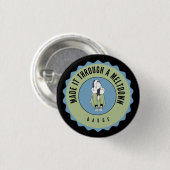 Fabriqué à travers un badge de fusion (Devant & derrière)