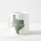 Fabriqué au Texas Café Thé Chocolat Mug (Devant gauche)