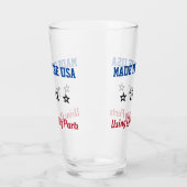 Fabriqué Aux États-Unis Coupe de verre de l'année (Gauche)