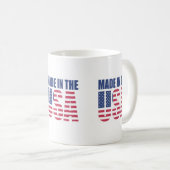 Fabriqué aux USA Mug (Devant droit)
