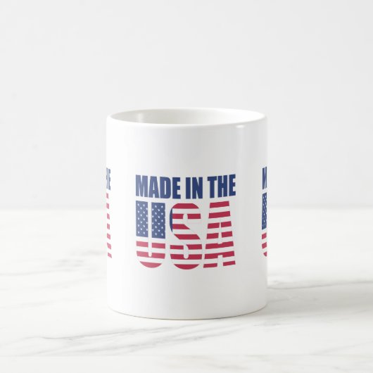 Fabriqué aux USA Mug (Centre)