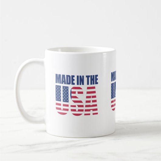Fabriqué aux USA Mug (Gauche)