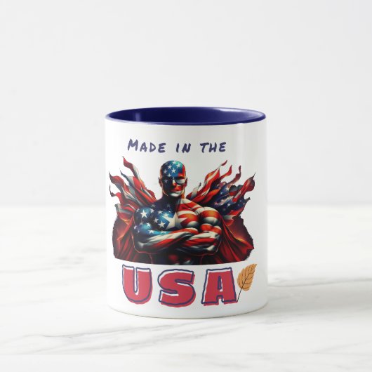Fabriqué aux USA Mug design (Centre)