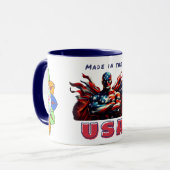 Fabriqué aux USA Mug design (Devant gauche)