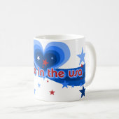 Fabriqué aux USA Mugs (Devant droit)