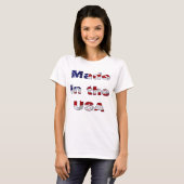Fabriqué aux USA T-Shirt (Devant entier)
