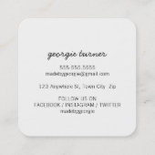 FABRIQUÉ AVEC AMOUR étiquette emballage diamant no (Dos)