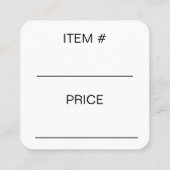 Fabriqué avec la carte d'oreille d'amour Jute natu (Dos)