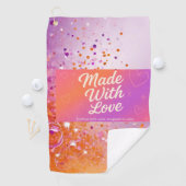 Fabriqué Avec La Serviette De Golf Love (En situation)