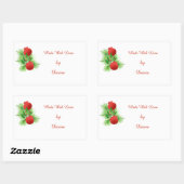 Fabriqué avec le Étiquette de Noël d'amour (Feuille)