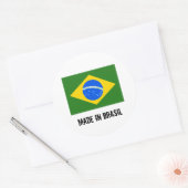Fabriqué dans Brasil gros autocollants ronds (Enveloppe)