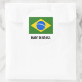 Fabriqué dans Brasil gros autocollants ronds (Sac)